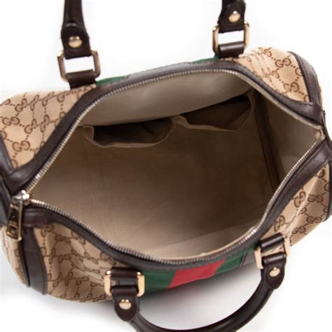 gucci vintage web boston bag price in malaysia|gucci boston bag canvas.